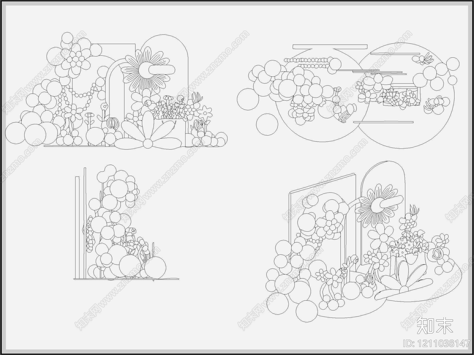 工装综合图库cad施工图下载【ID:1211038147】