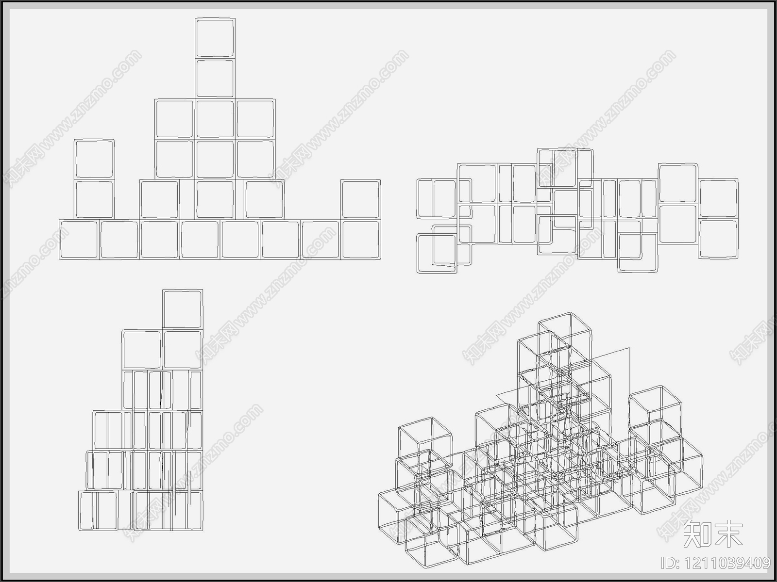 工装综合图库施工图下载【ID:1211039409】
