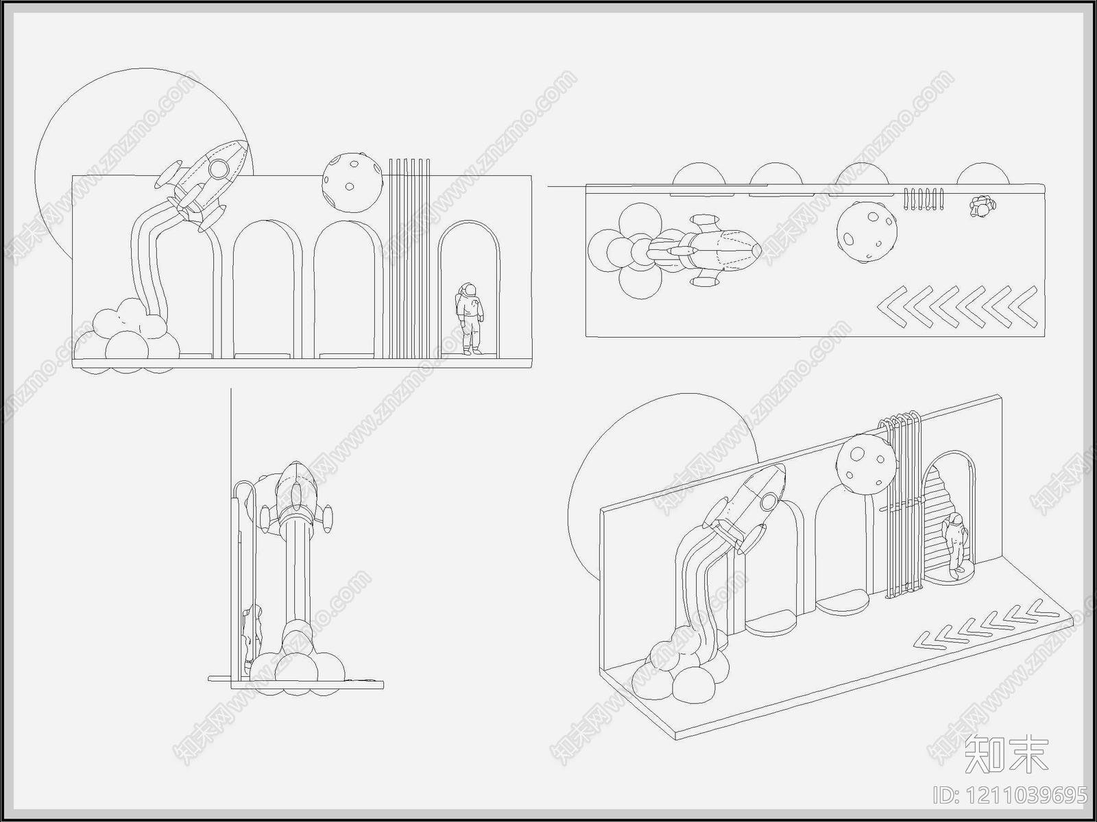工装综合图库施工图下载【ID:1211039695】