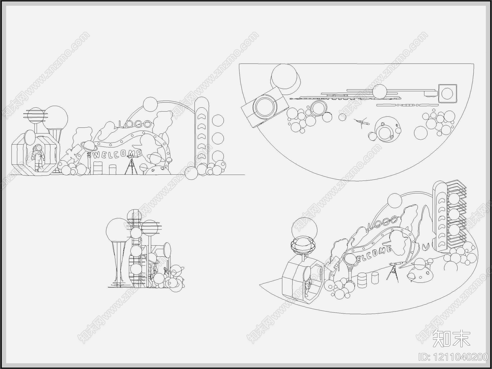 工装综合图库施工图下载【ID:1211040200】
