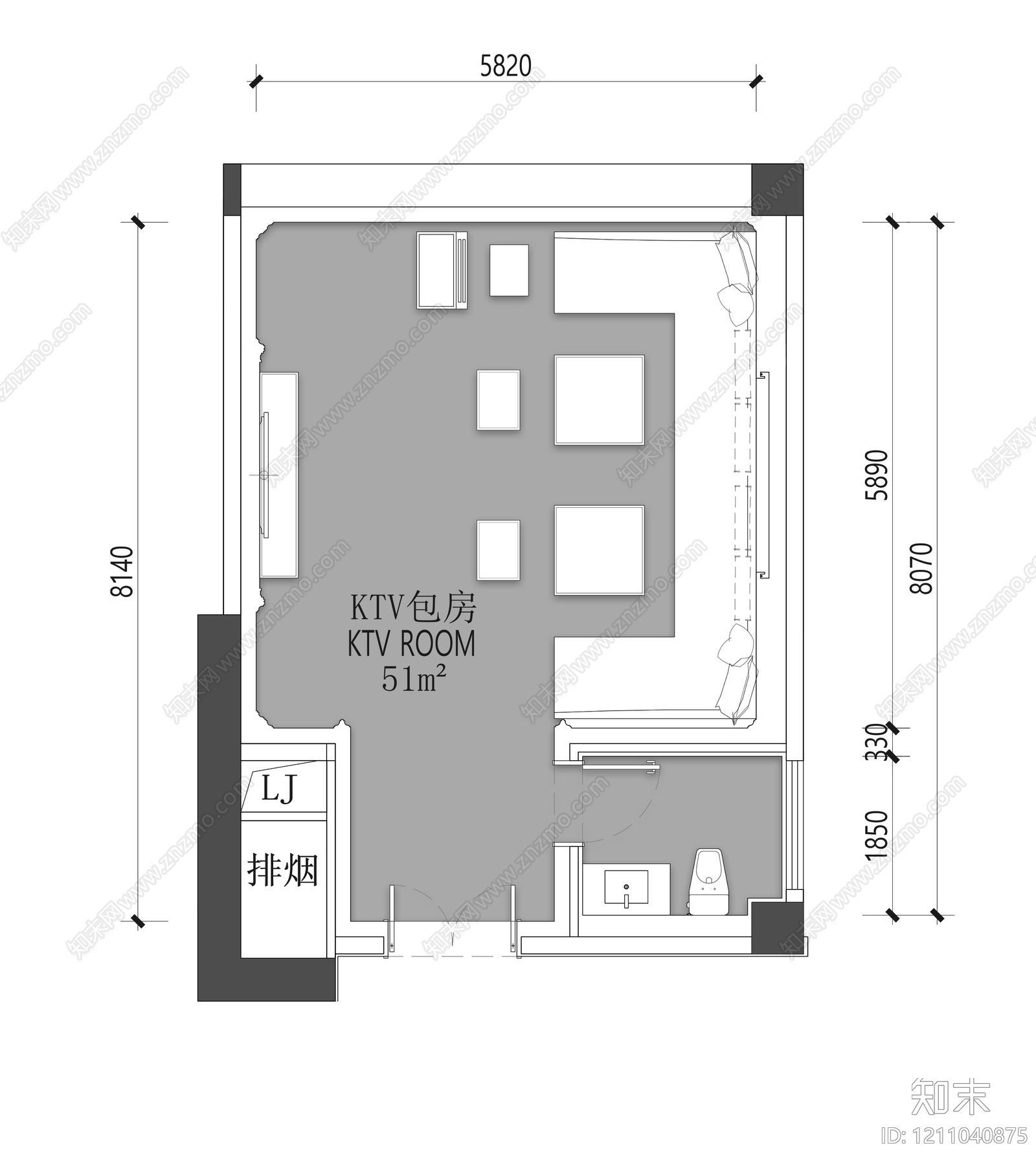 工装平面图施工图下载【ID:1211040875】
