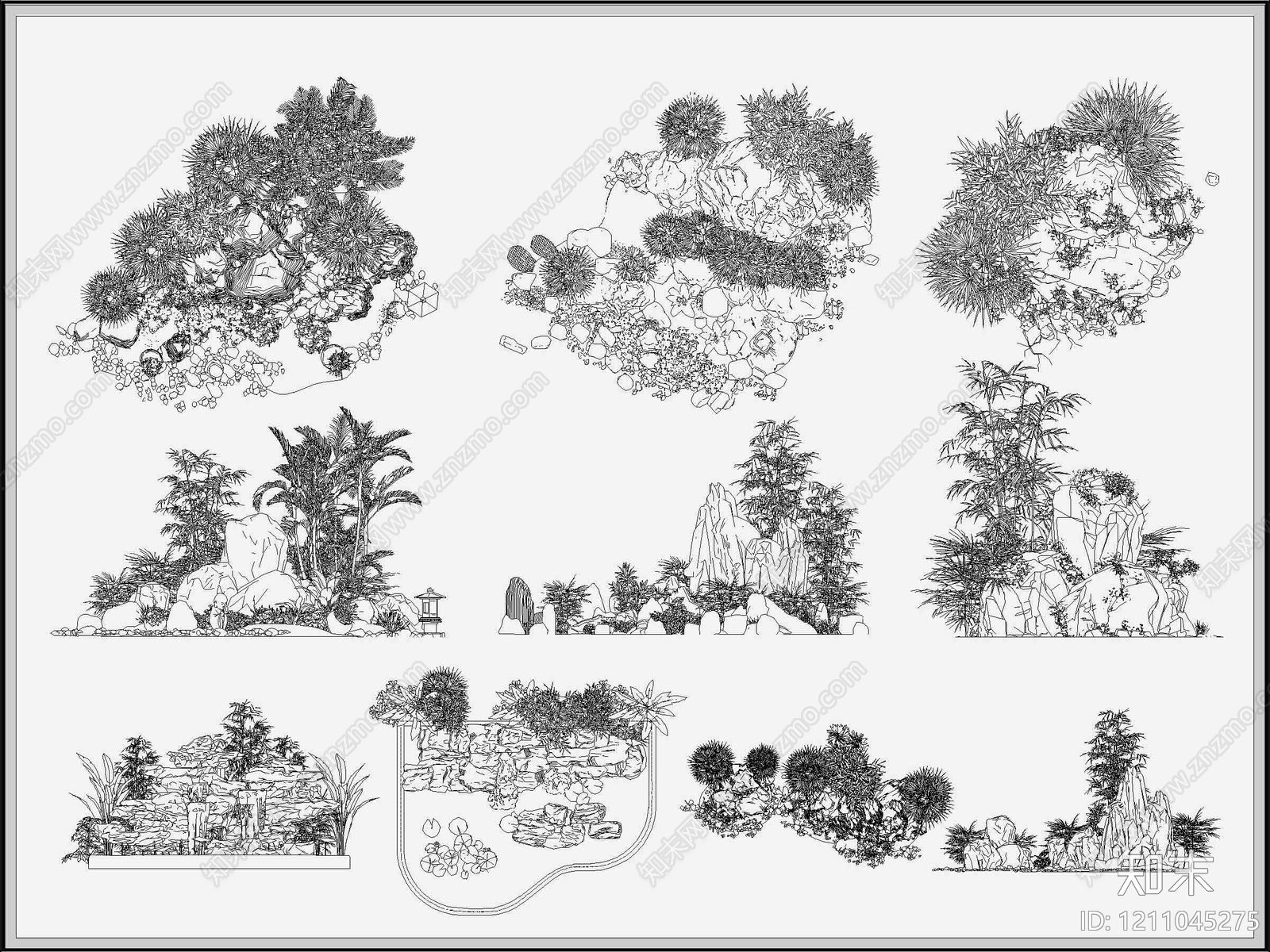 景观节点施工图下载【ID:1211045275】