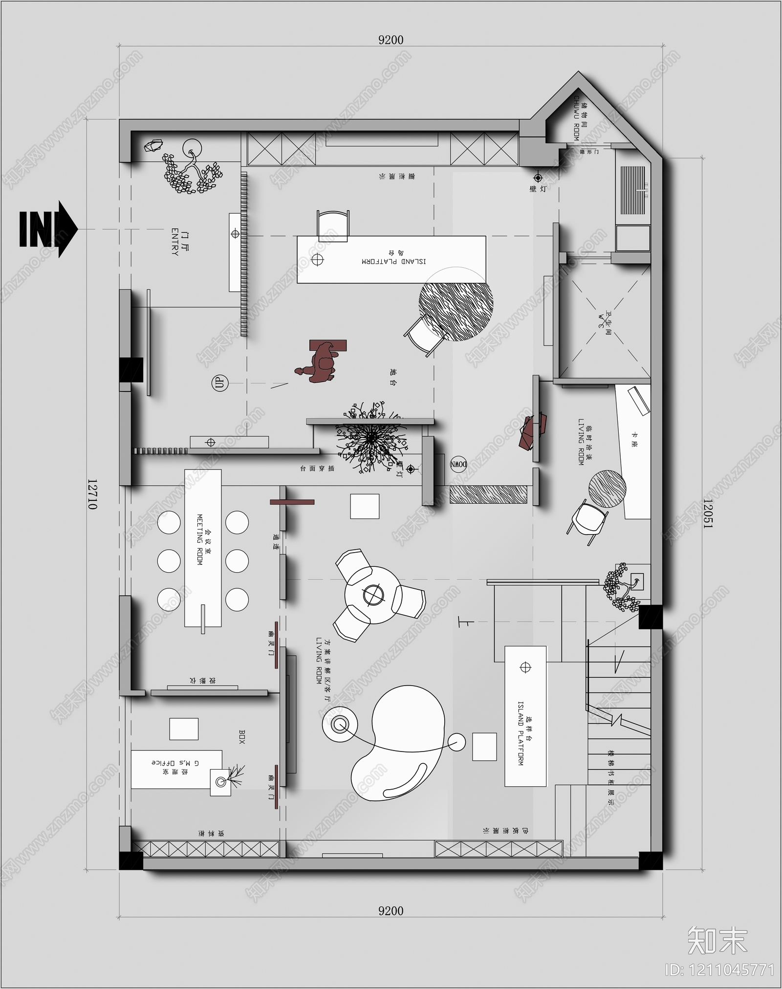 规划平面图施工图下载【ID:1211045771】