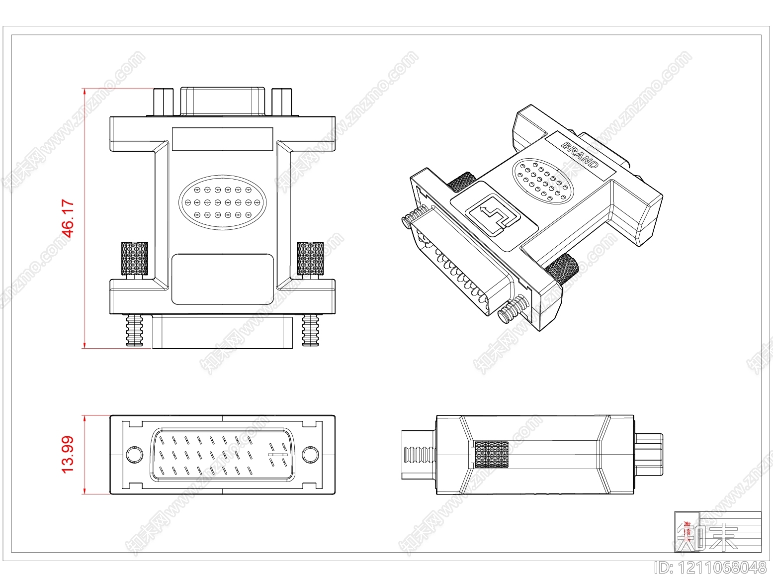 现代电器施工图下载【ID:1211068048】