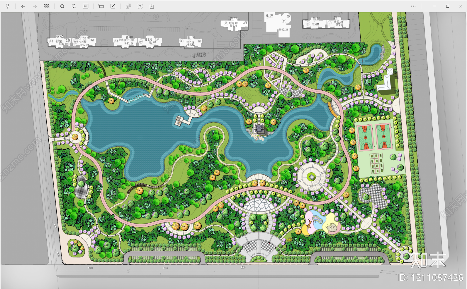 现代公园彩平图下载【ID:1211087426】undefined