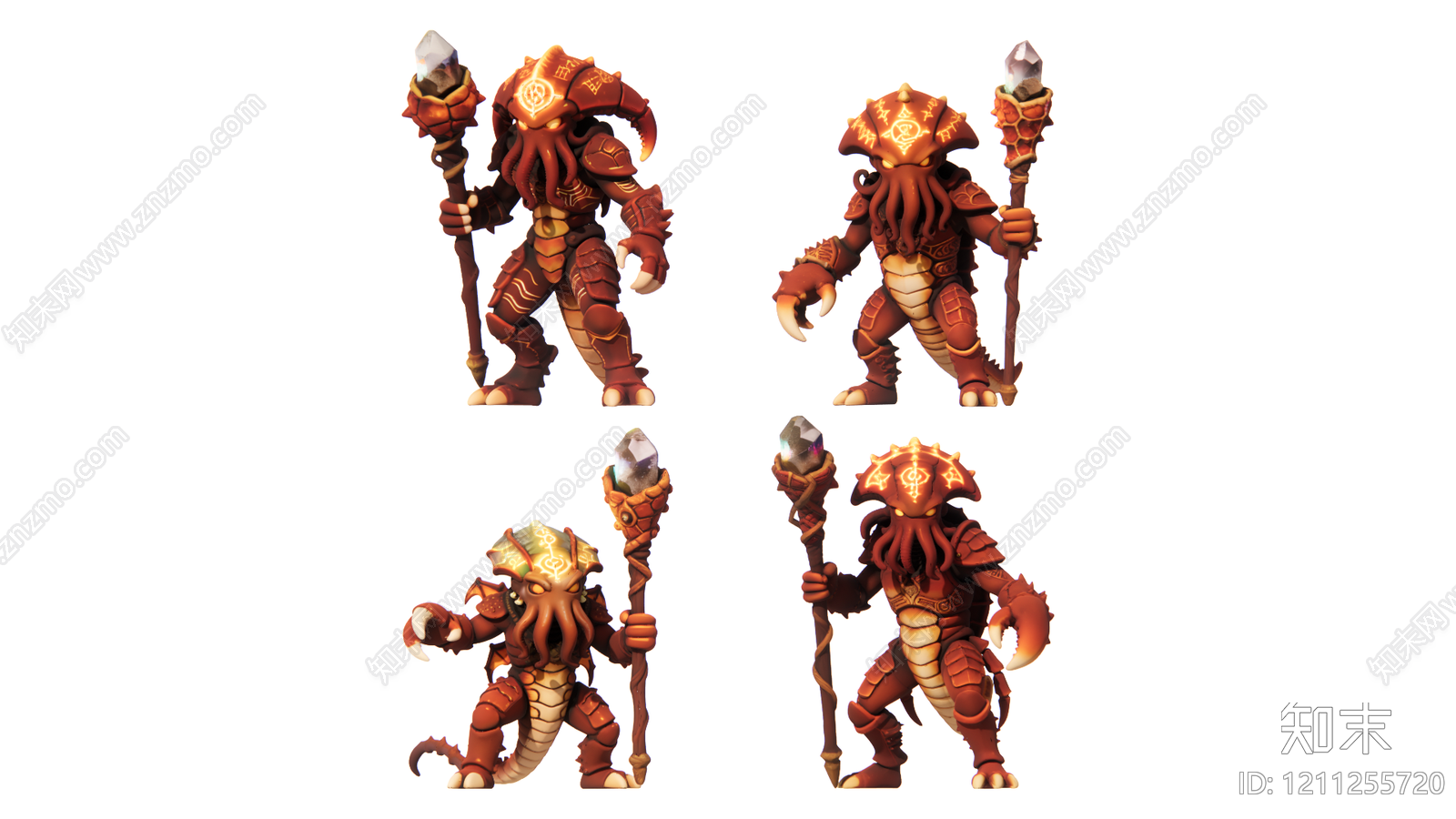 奇幻卡通雕塑摆件SU模型下载【ID:1211255720】
