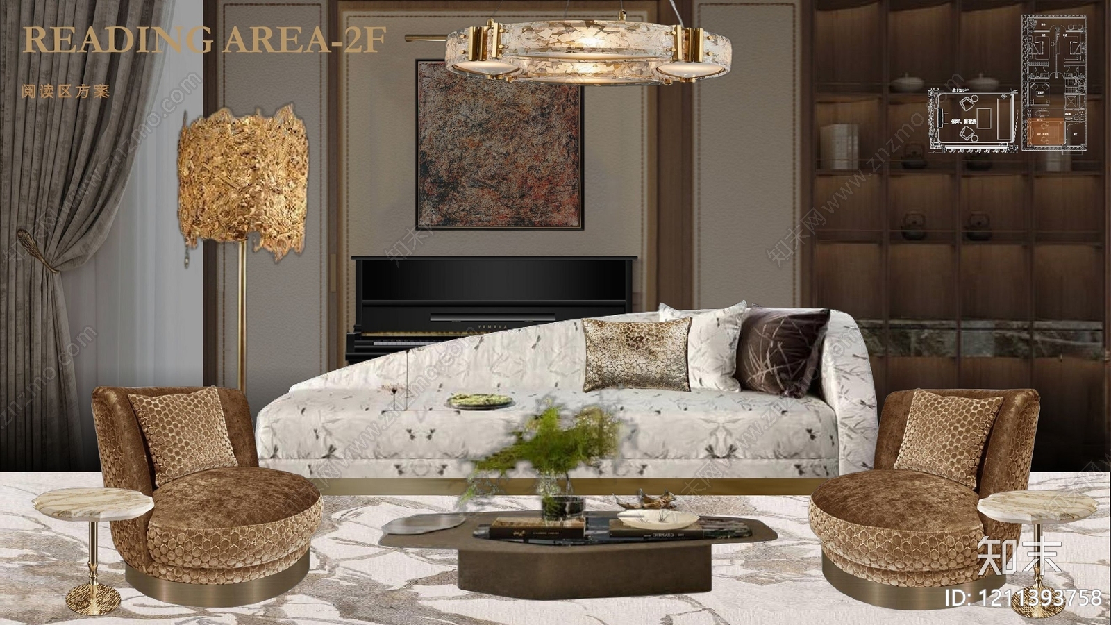 意式别墅软装下载【ID:1211393758】