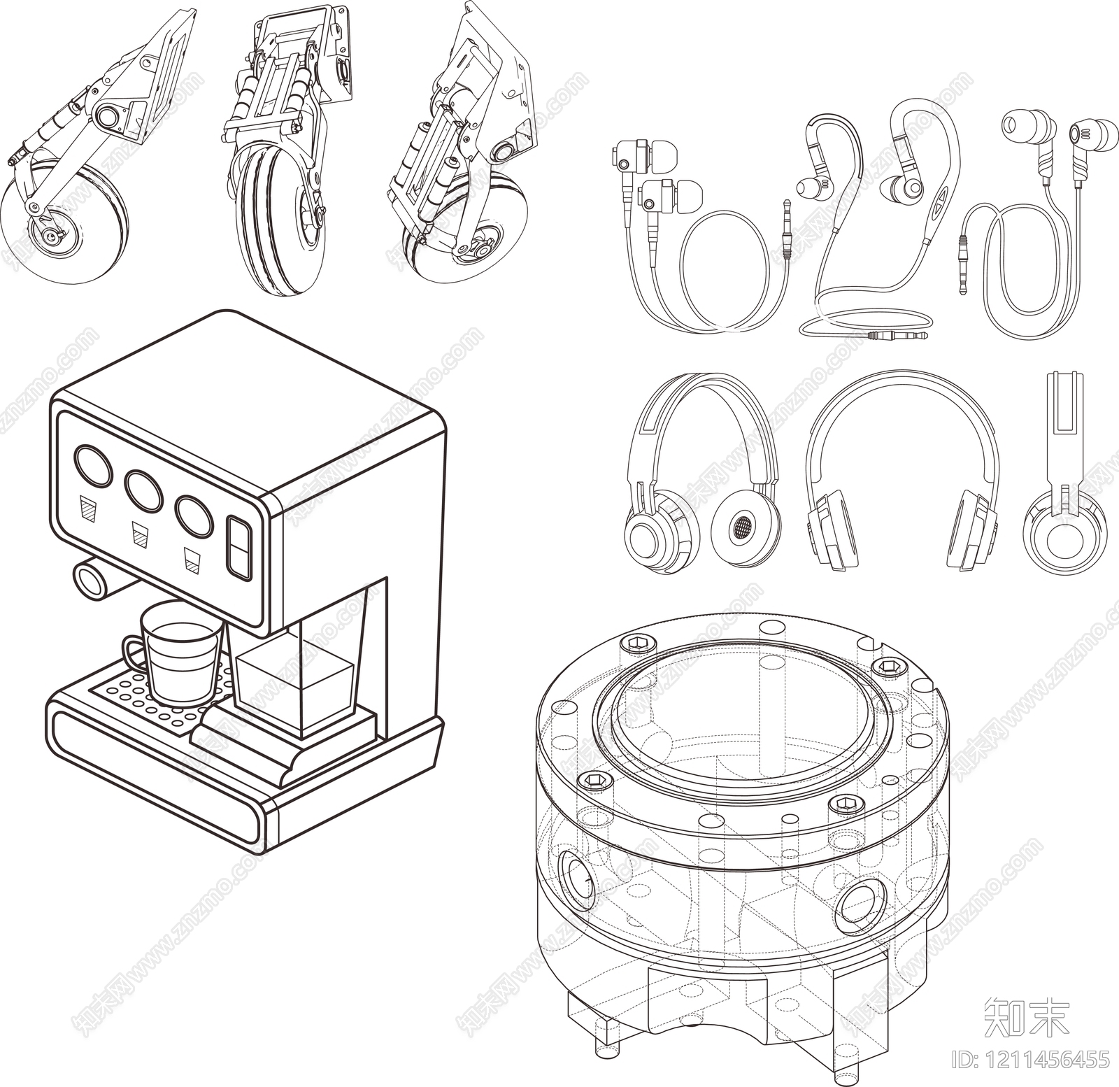 现代其他图库施工图下载【ID:1211456455】