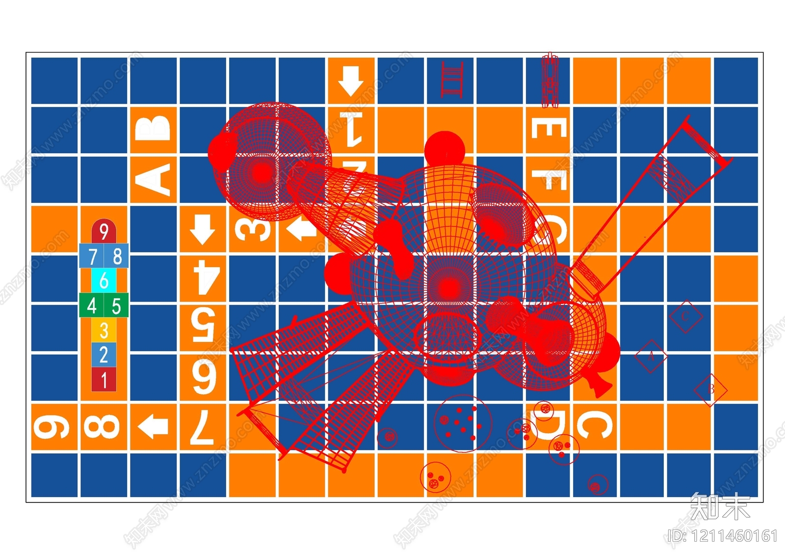 现代幼儿园施工图下载【ID:1211460161】