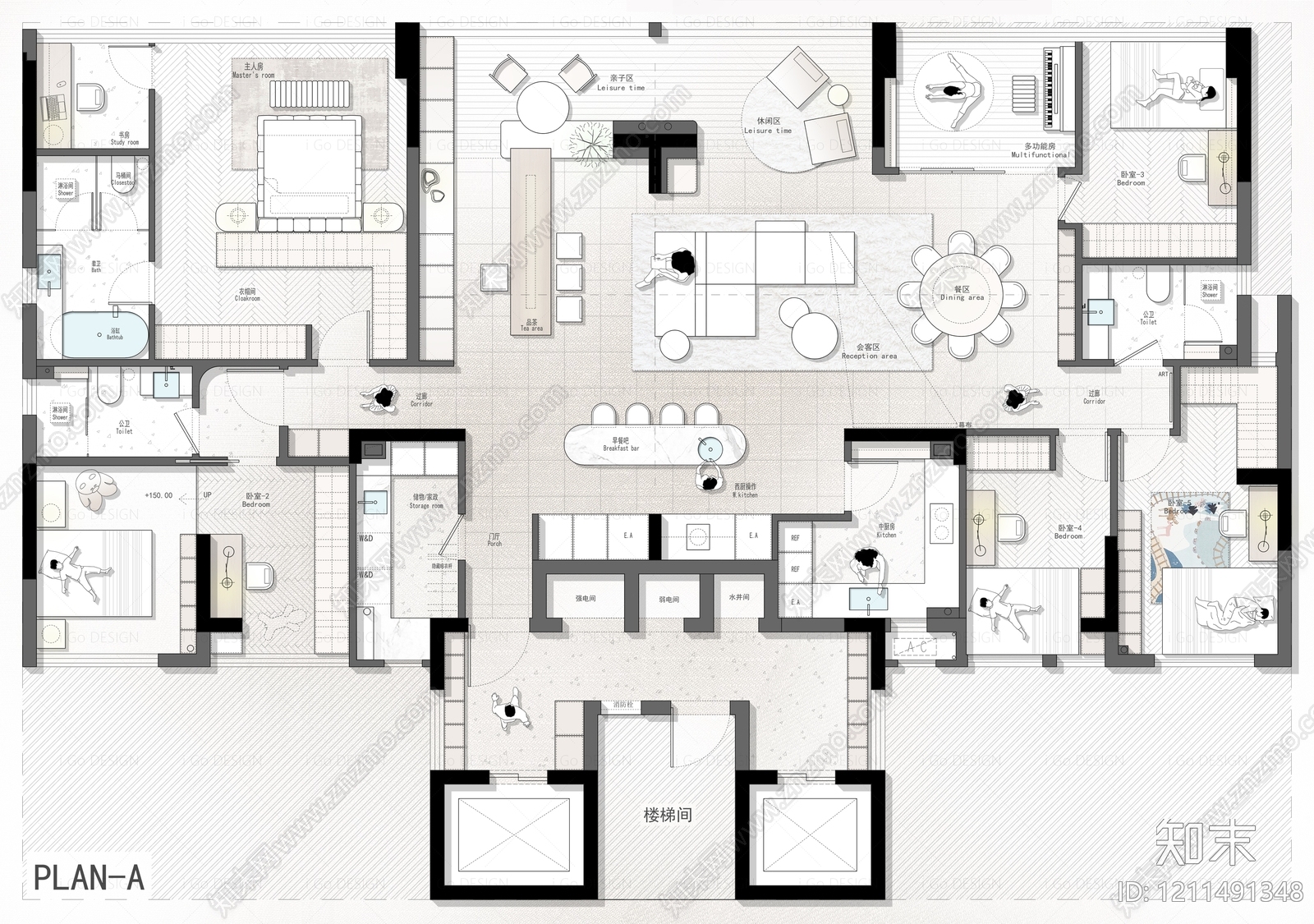 大平层施工图下载【ID:1211491348】
