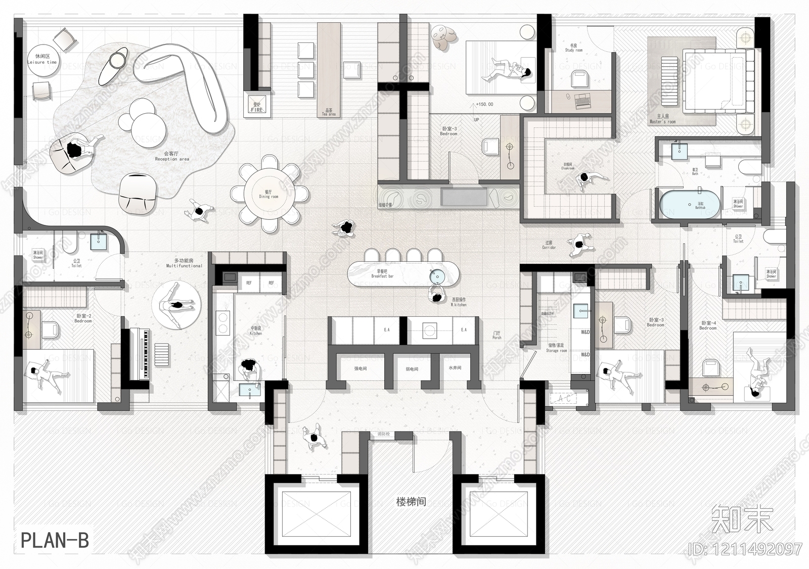 大平层施工图下载【ID:1211492097】