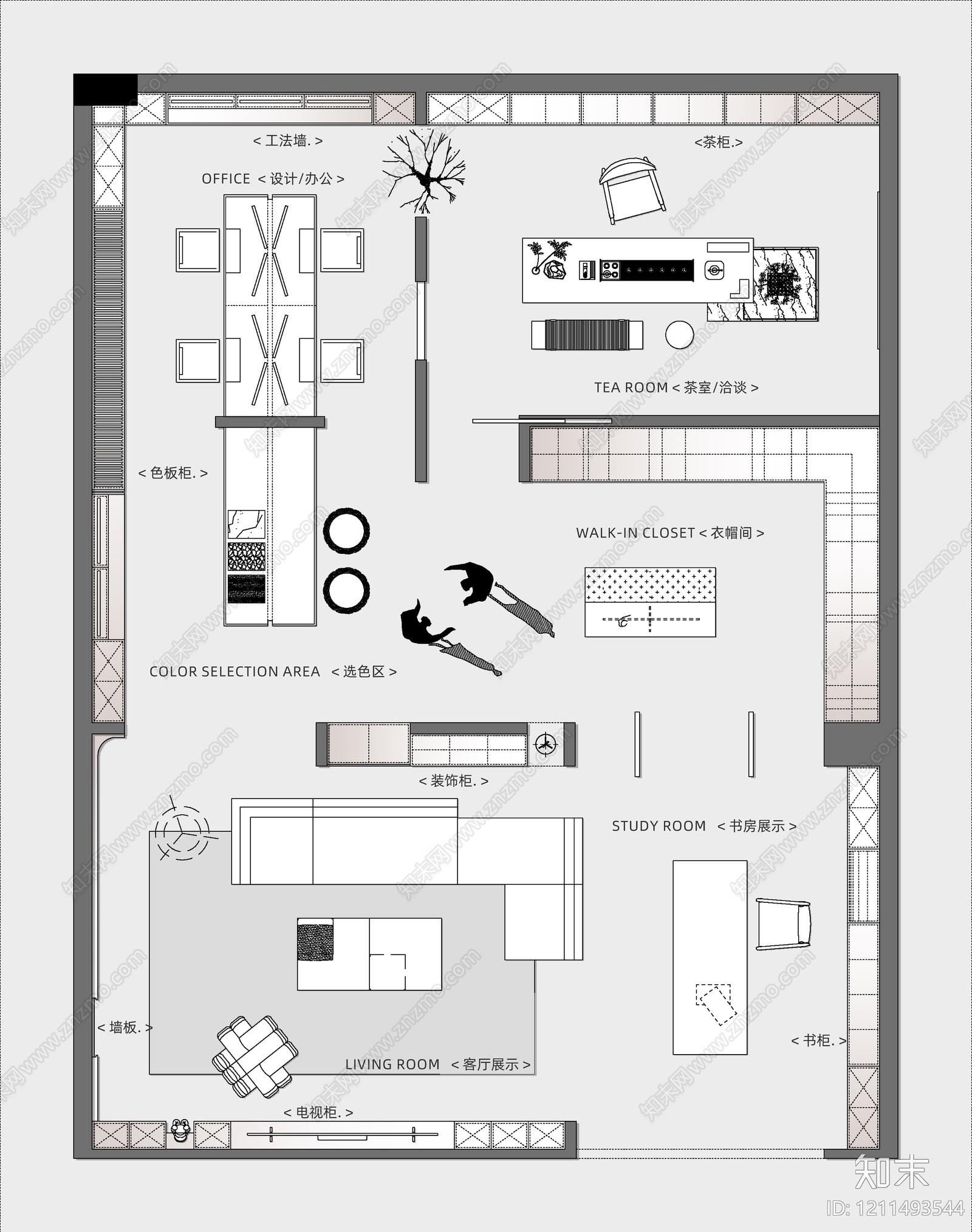 其他展厅施工图下载【ID:1211493544】