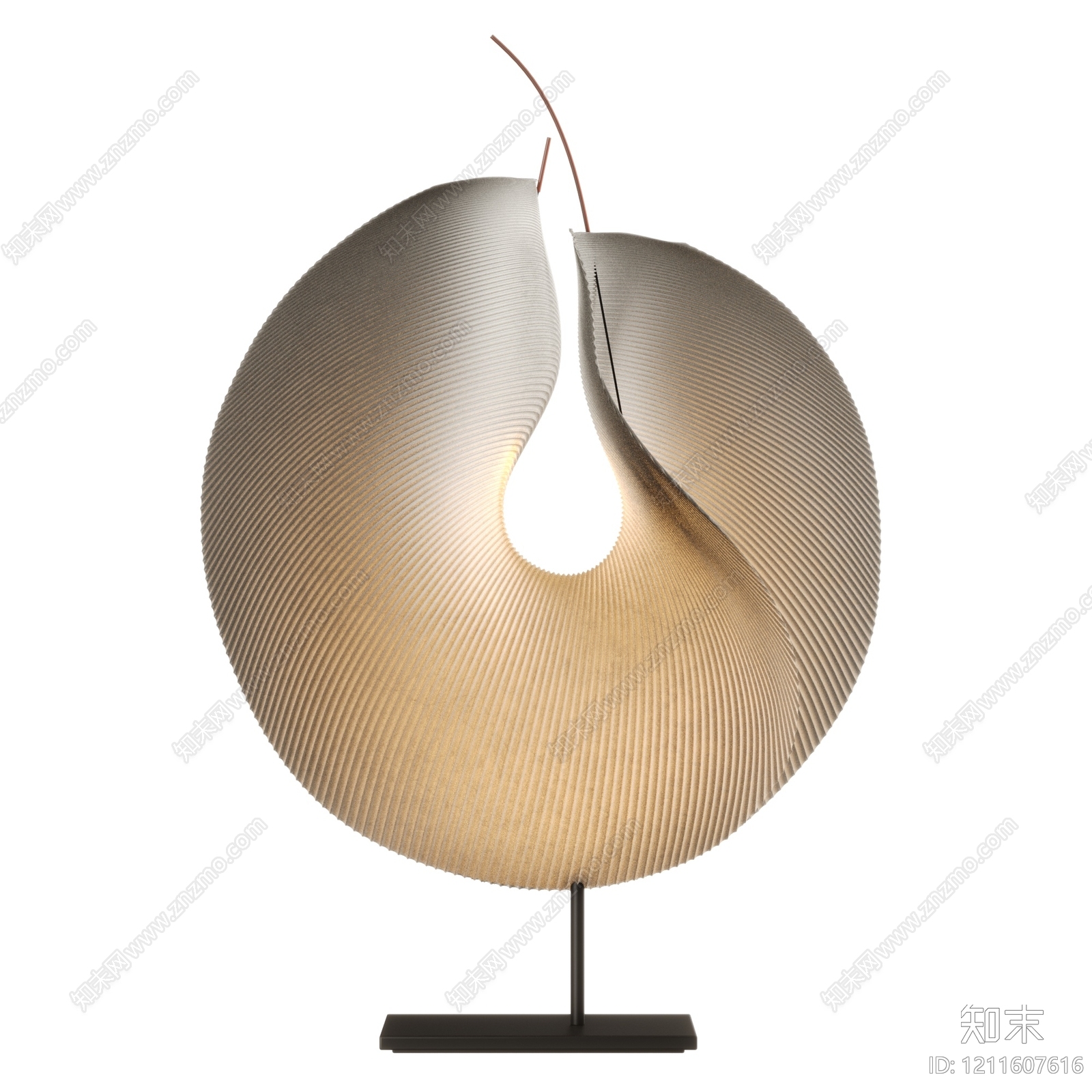 极简台灯3D模型下载【ID:1211607616】