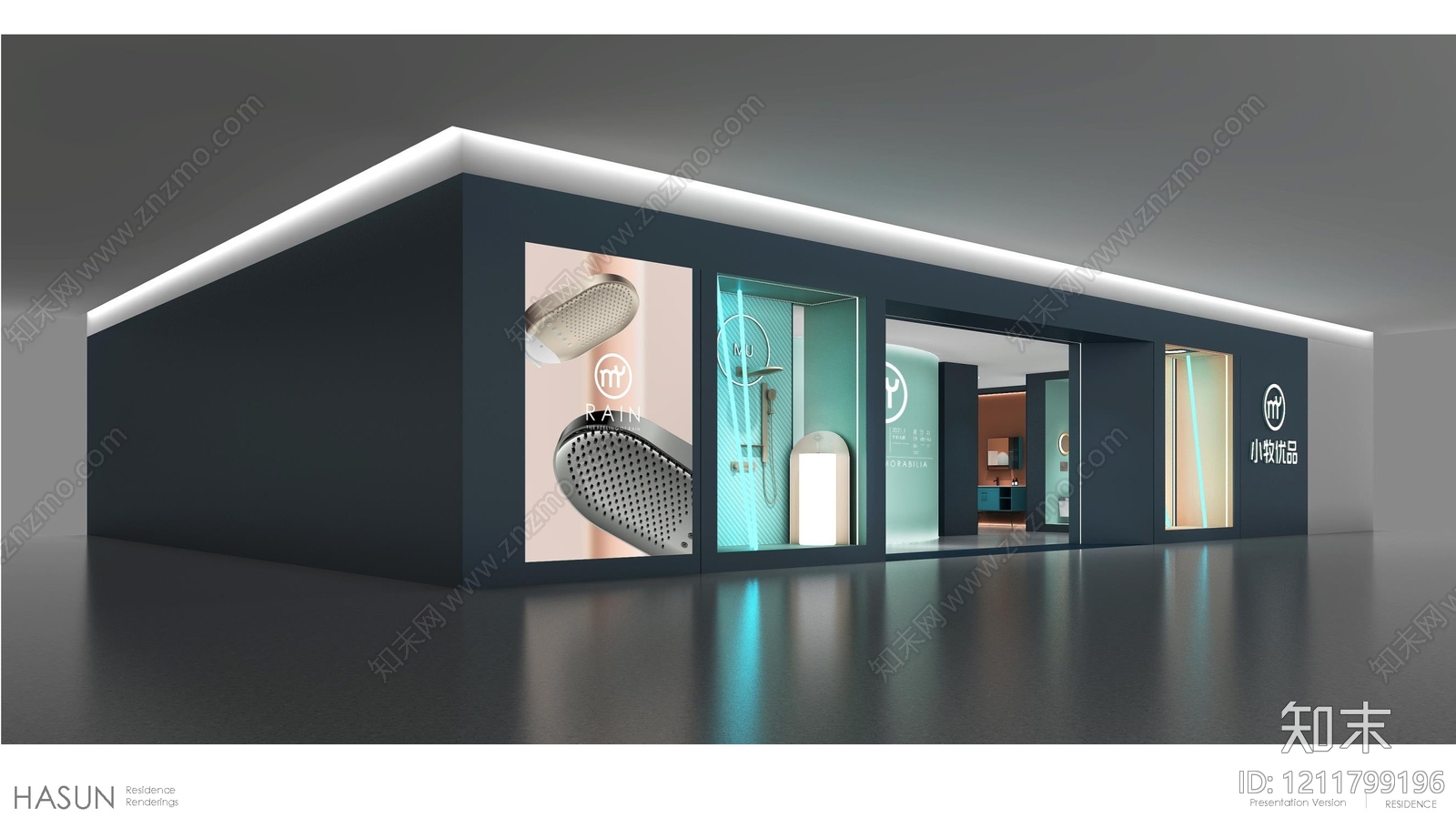 展览展厅家具施工图下载【ID:1211799196】