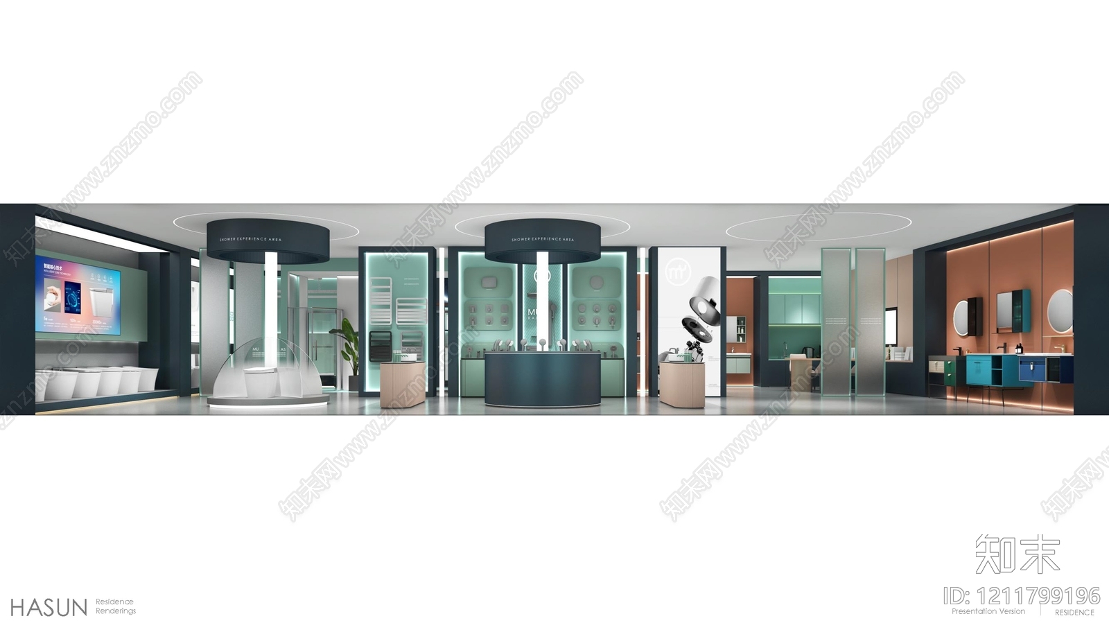 展览展厅家具cad施工图下载【ID:1211799196】