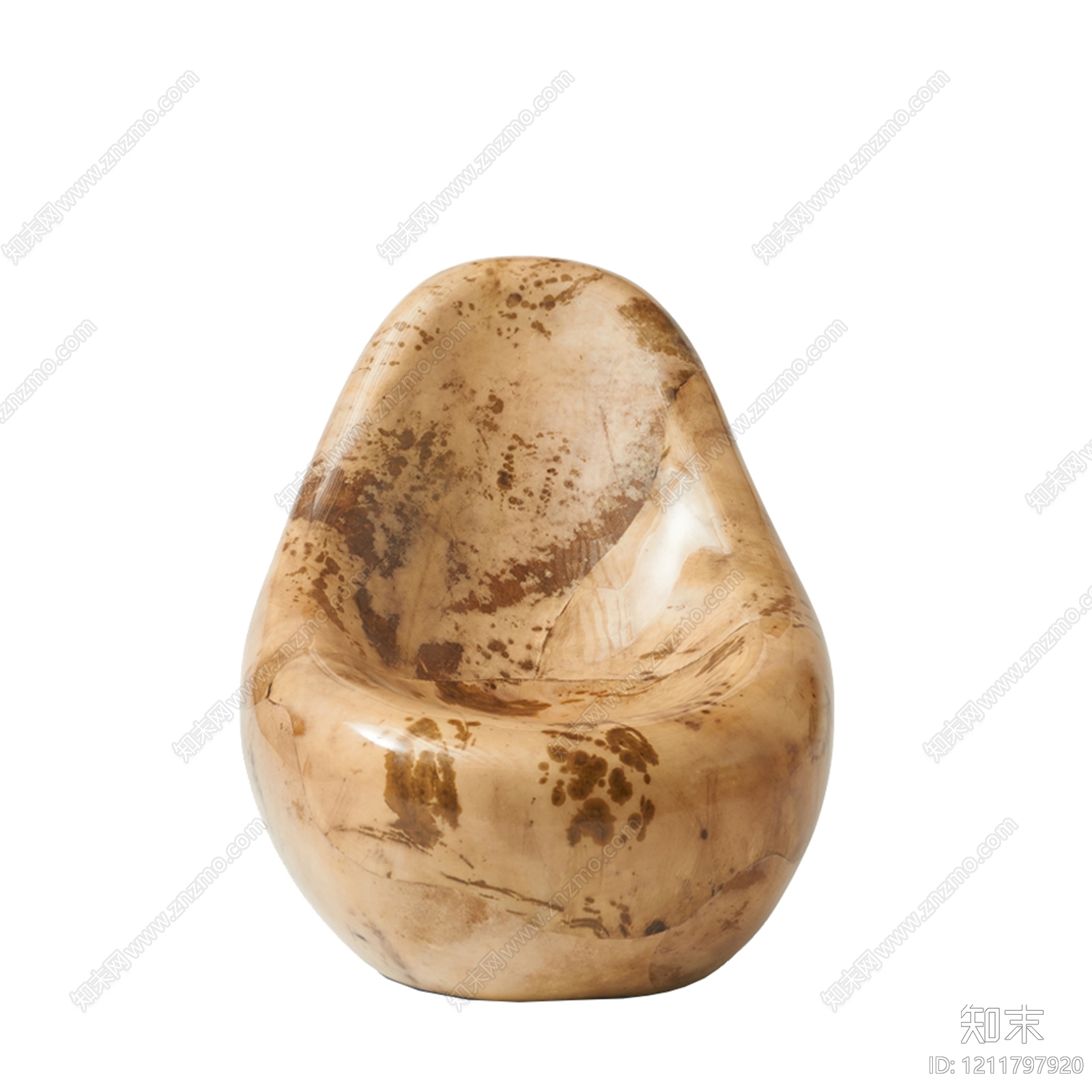 侘寂休闲椅SU模型下载【ID:1211797920】