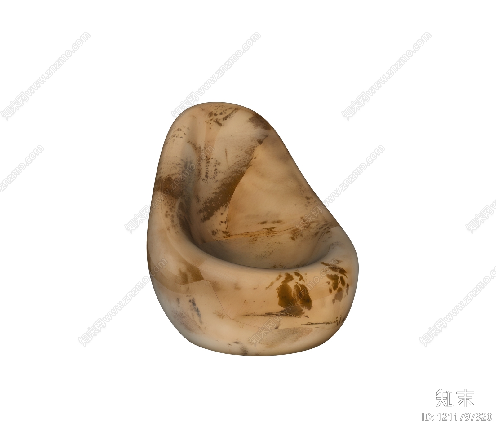 侘寂休闲椅SU模型下载【ID:1211797920】