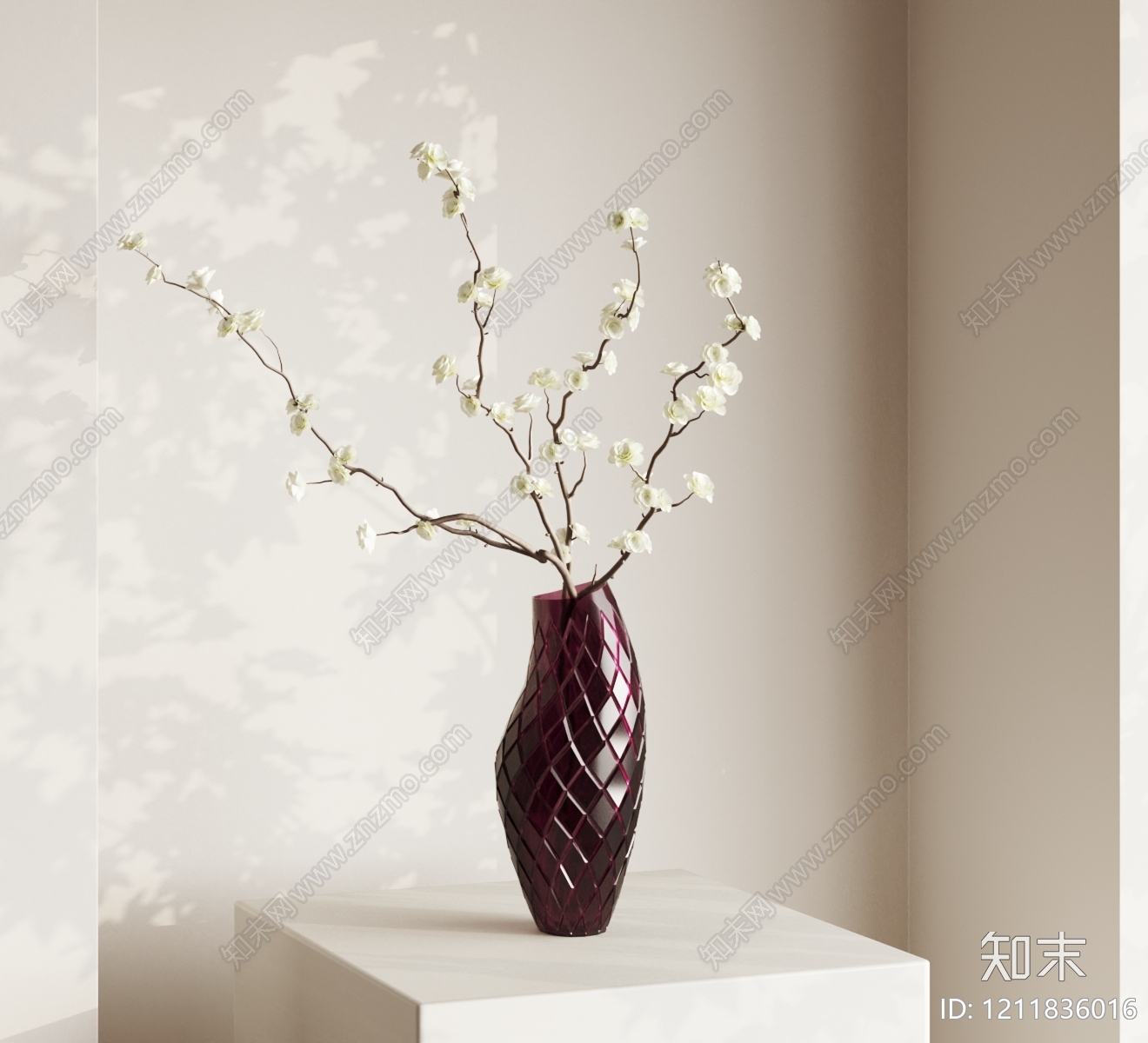 现代简约花瓶SU模型下载【ID:1211836016】