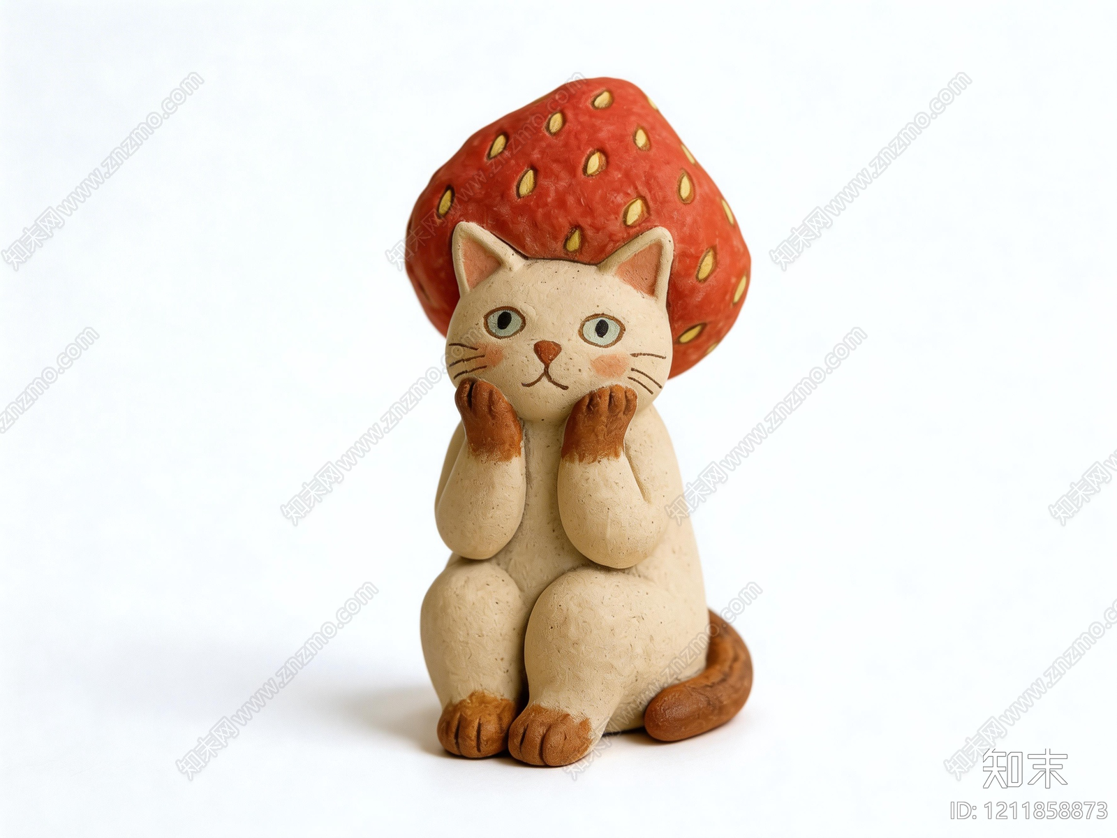 日式雕塑摆件SU模型下载【ID:1211858873】