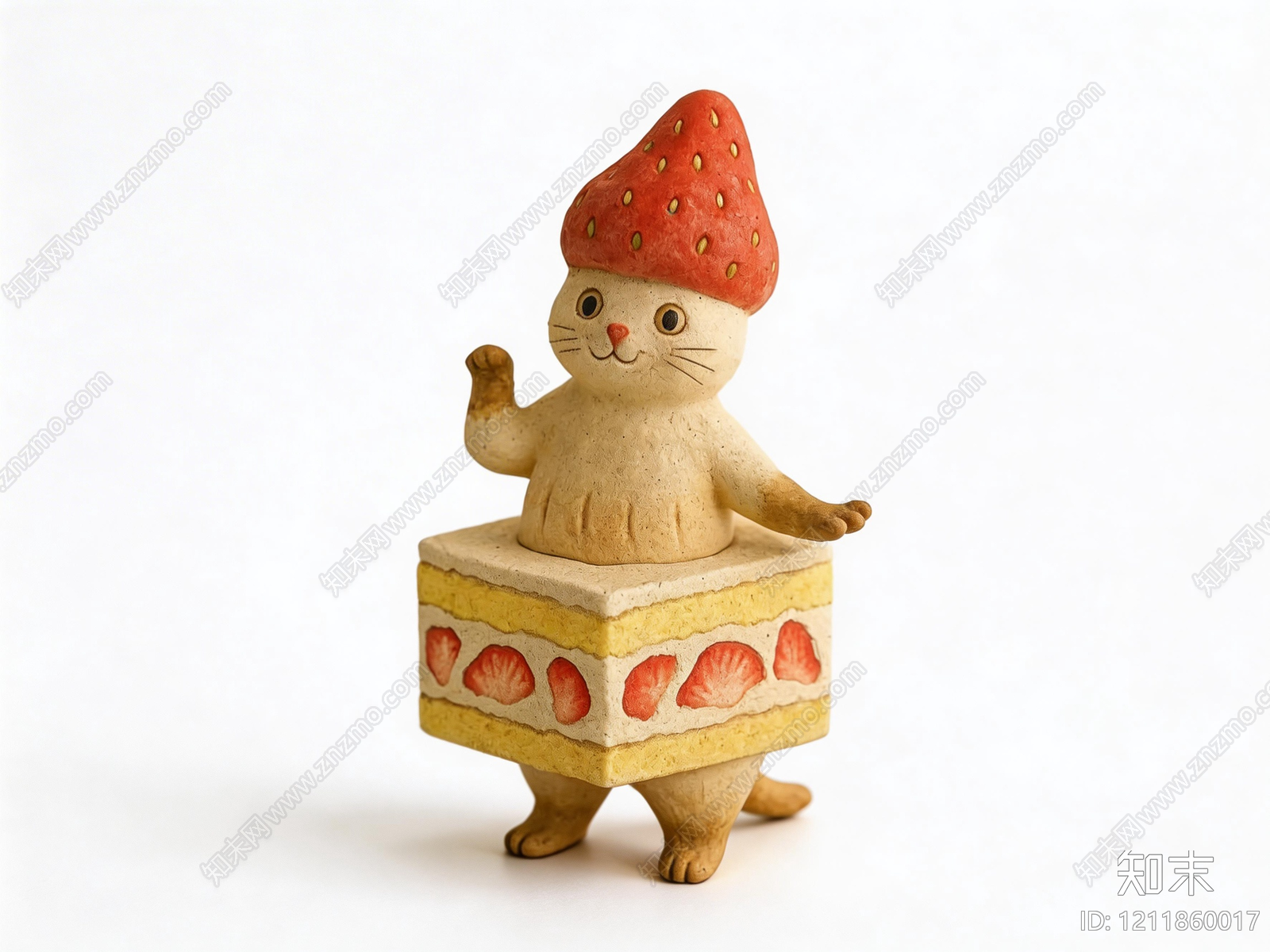 日式雕塑摆件SU模型下载【ID:1211860017】