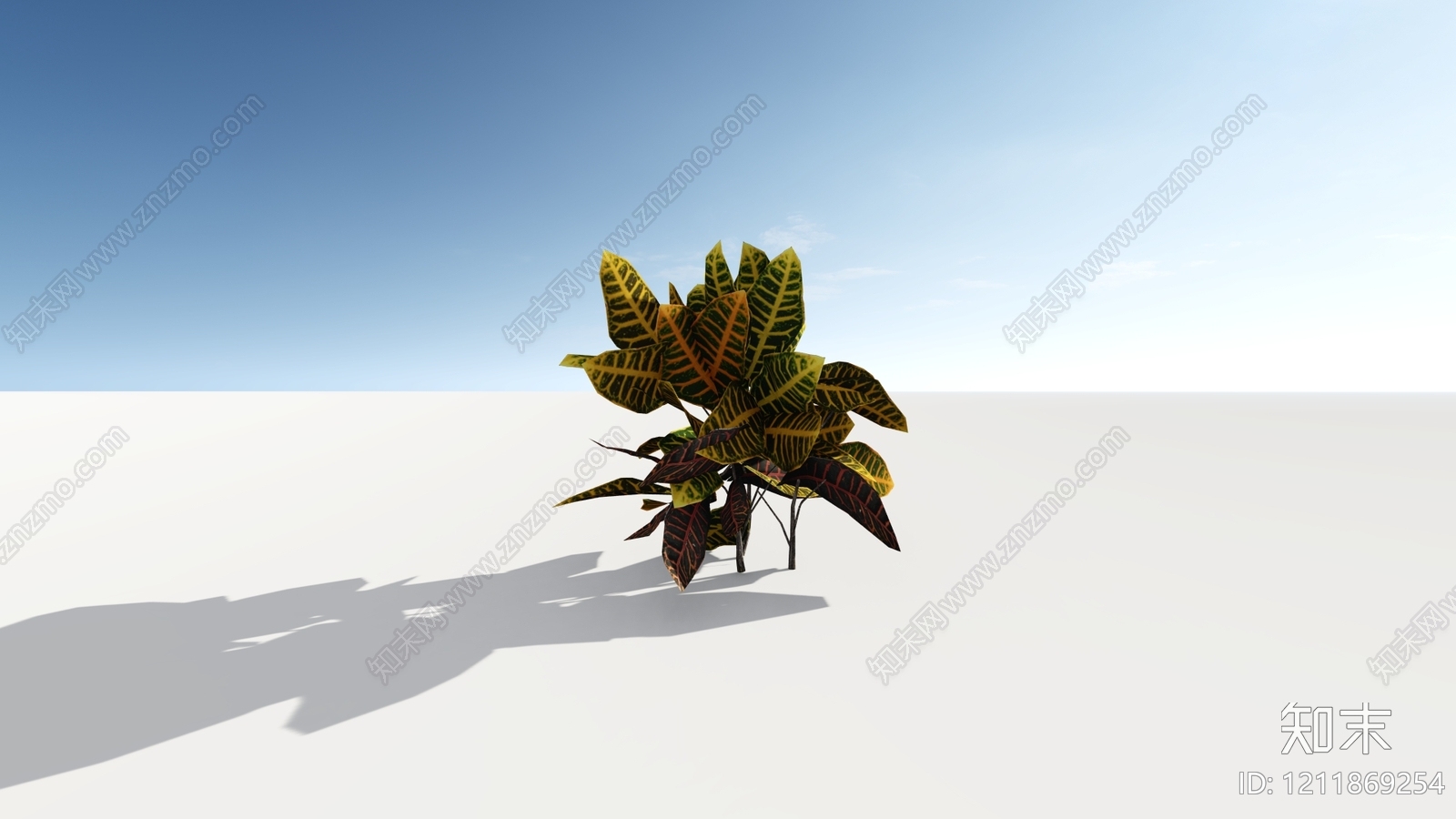 极简主义灌木SU模型下载【ID:1211869254】