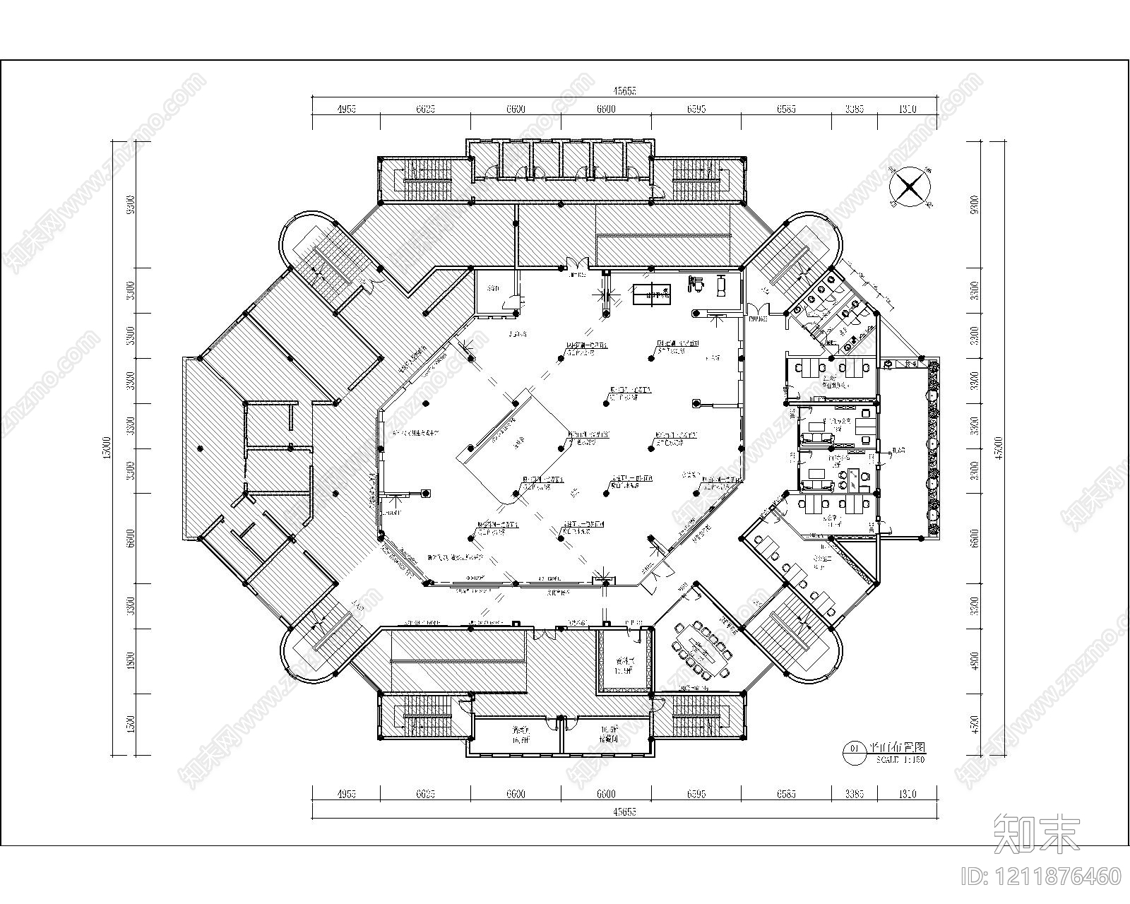 展馆施工图下载【ID:1211876460】