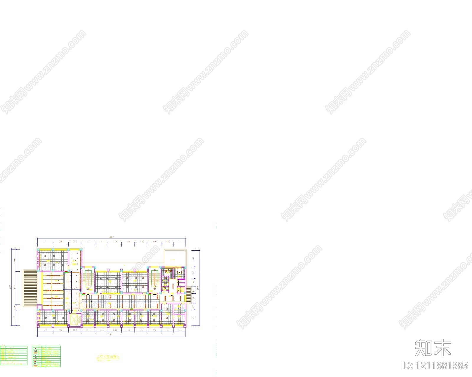 现代新中式医院cad施工图下载【ID:1211881385】