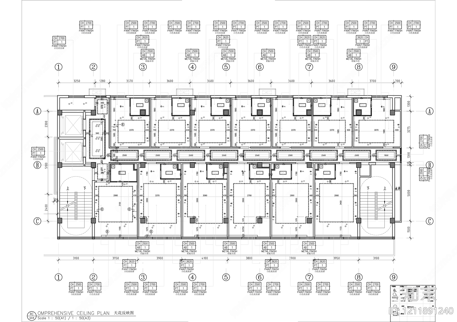 酒店客房施工图下载【ID:1211891240】