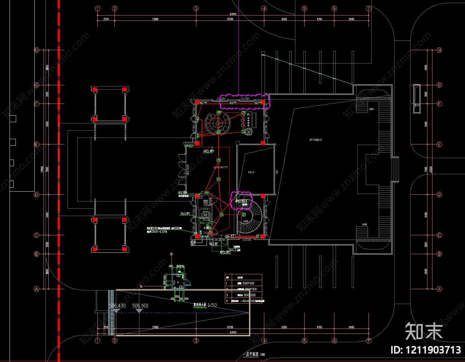 电气图cad施工图下载【ID:1211903713】