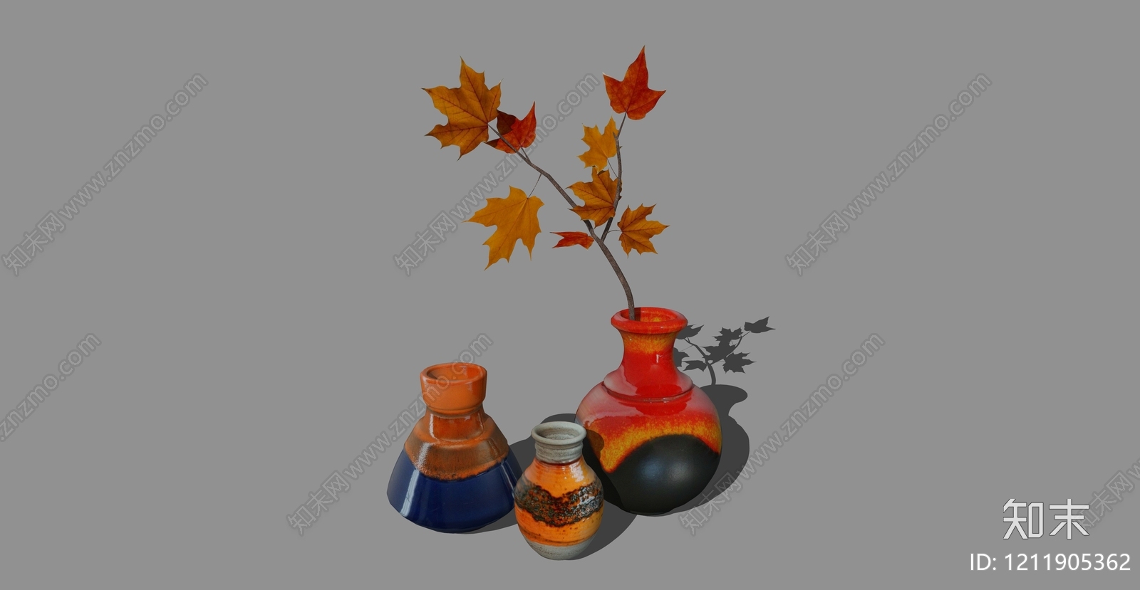 中古风花瓶SU模型下载【ID:1211905362】