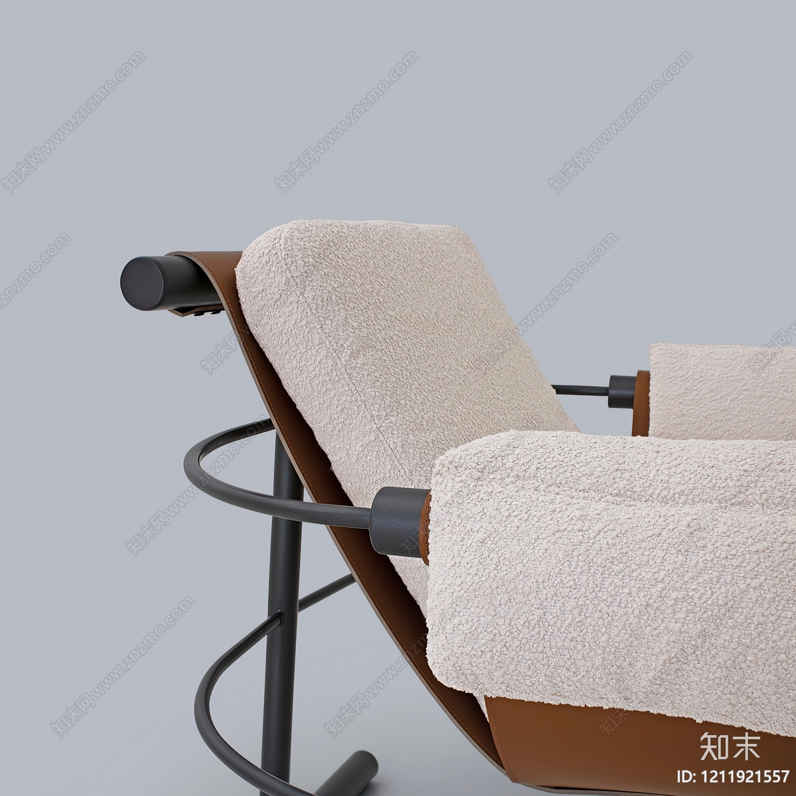 现代简约休闲椅SU模型下载【ID:1211921557】