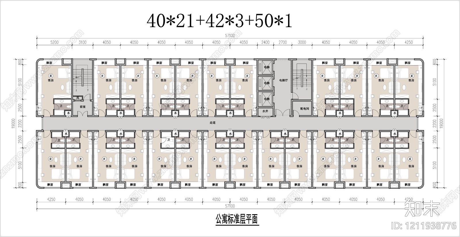 公寓建筑施工图下载【ID:1211938776】