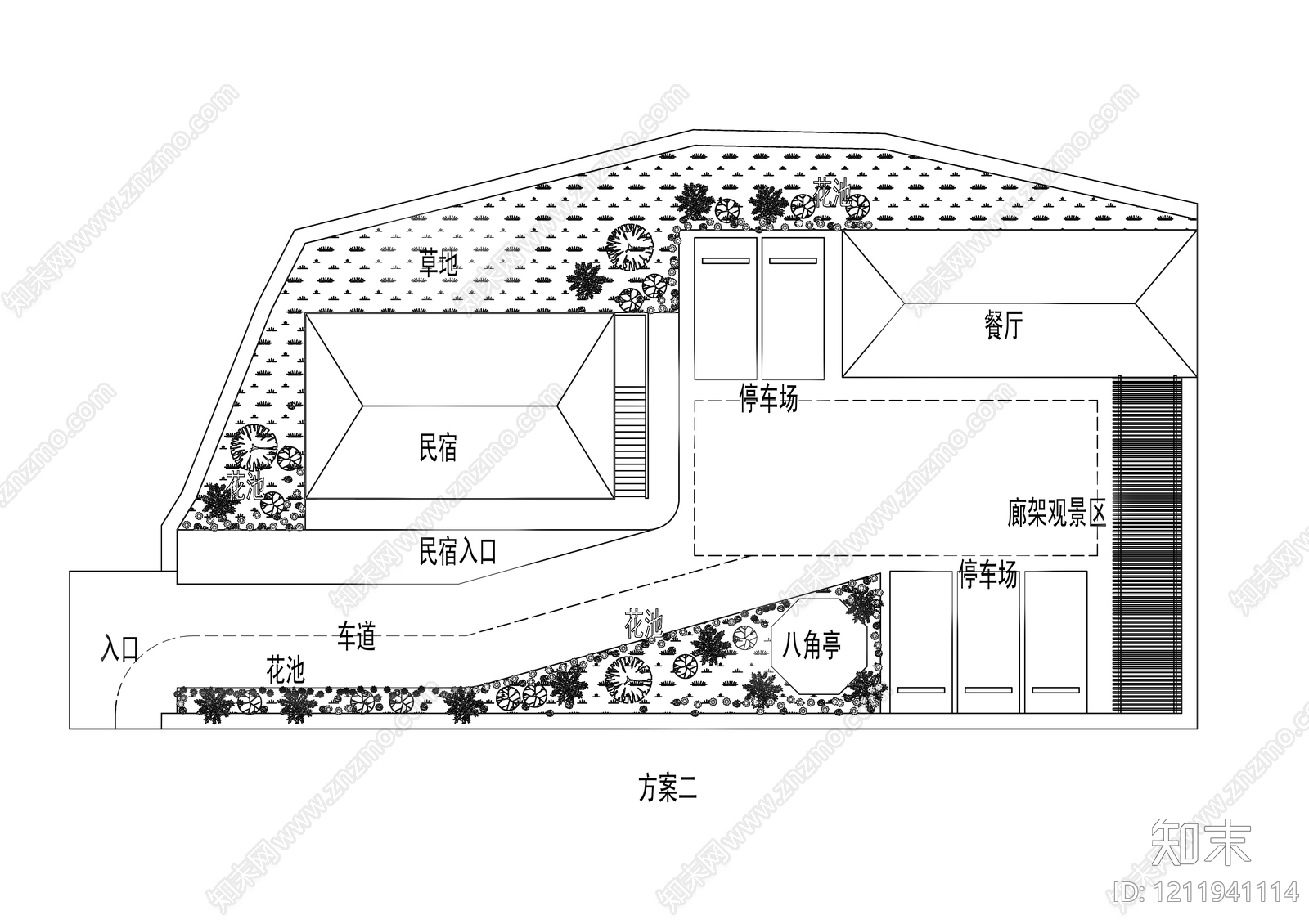 民宿施工图下载【ID:1211941114】