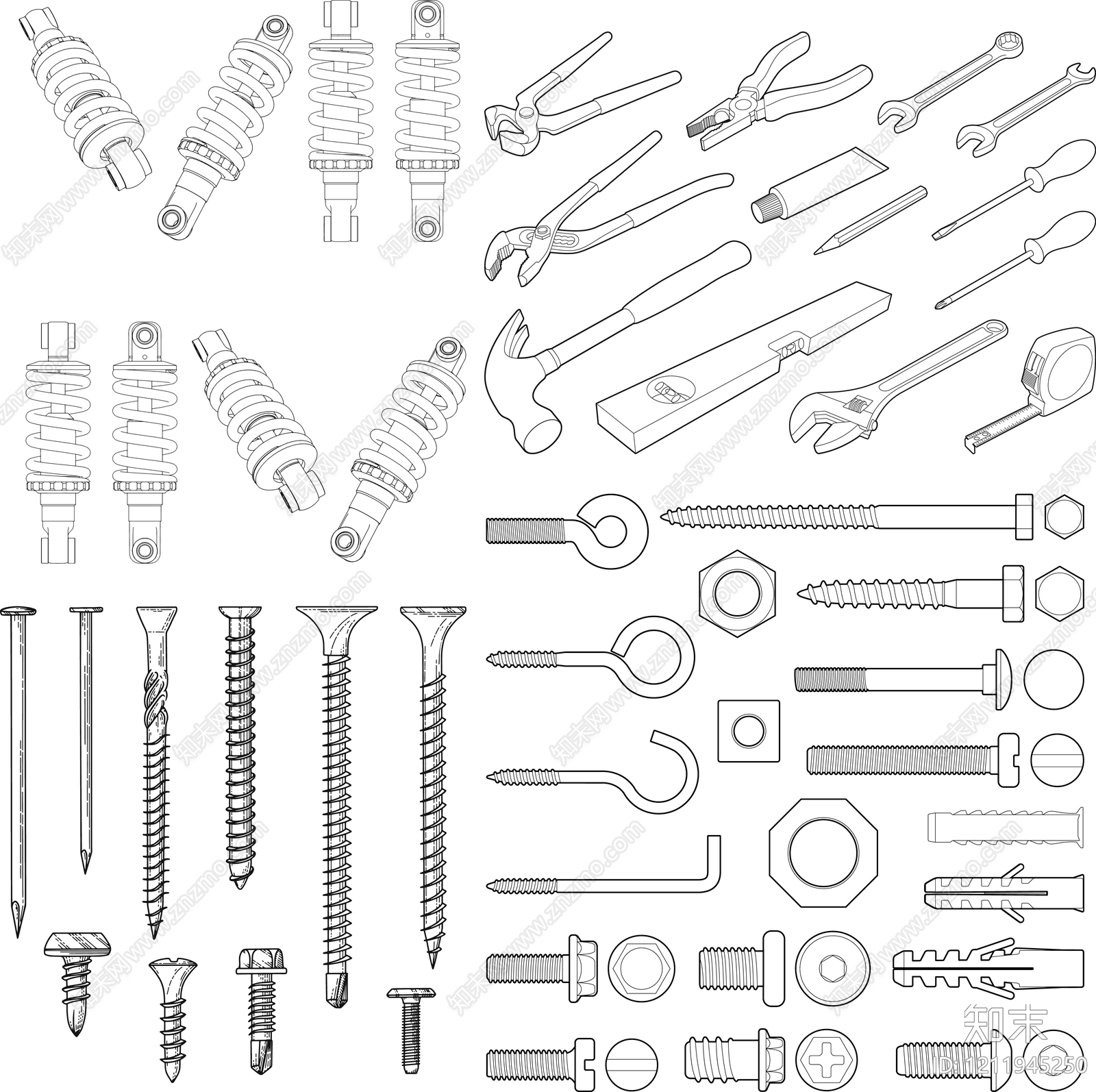 现代其他图库施工图下载【ID:1211945250】