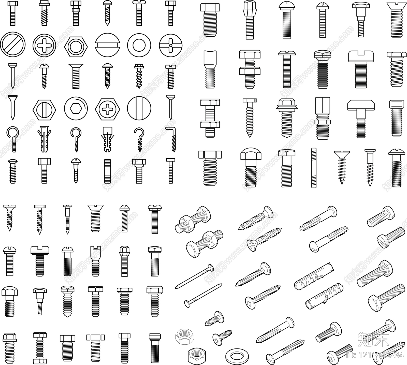 现代其他图库施工图下载【ID:1211945234】