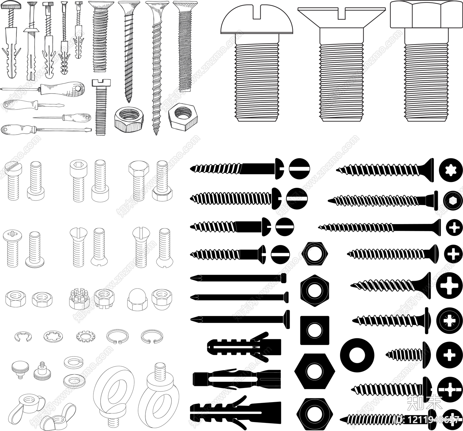 现代其他图库施工图下载【ID:1211949657】