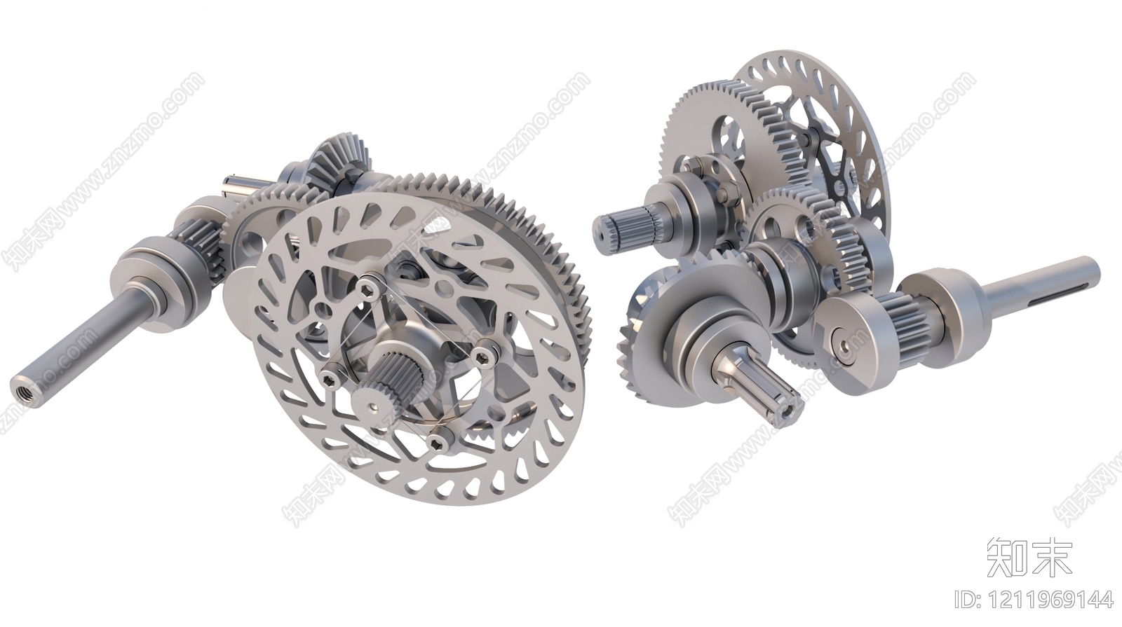 机械解构风其他五金件3D模型下载【ID:1211969144】