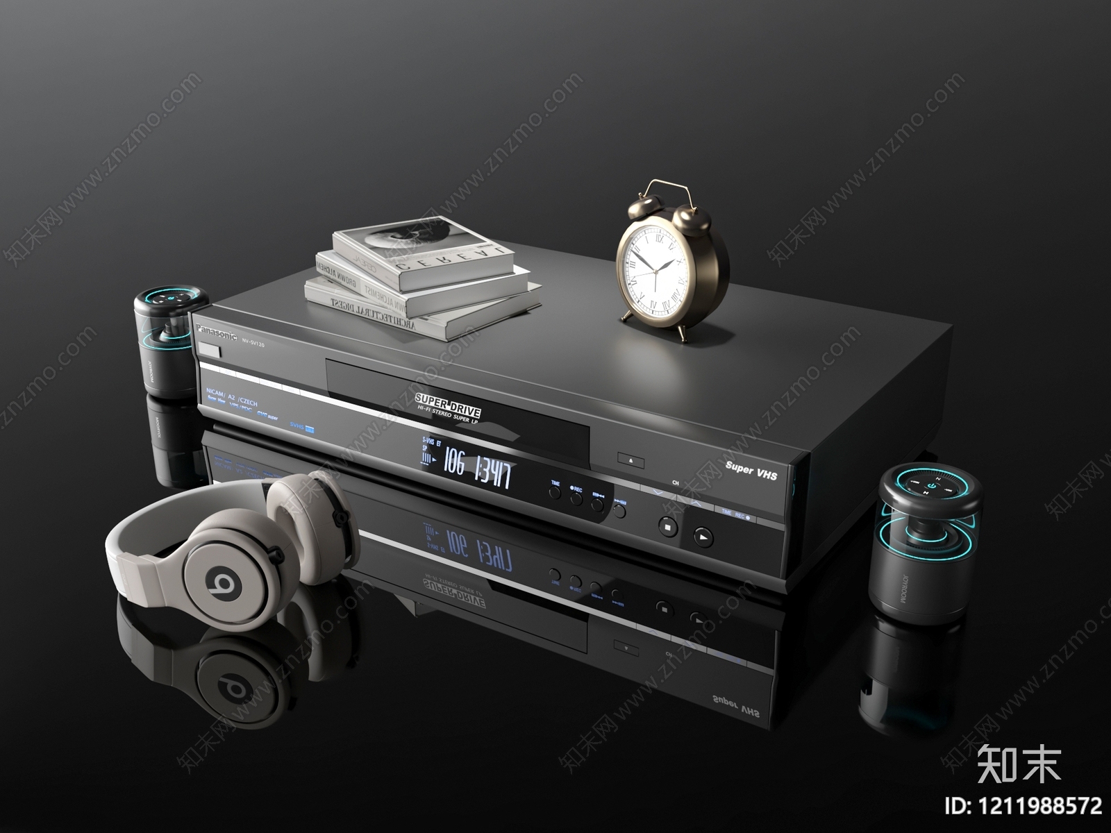 现代极简舞台音响3D模型下载【ID:1211988572】