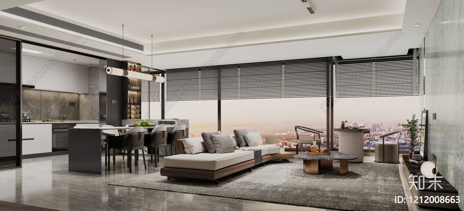 样板间施工图下载【ID:1212008663】