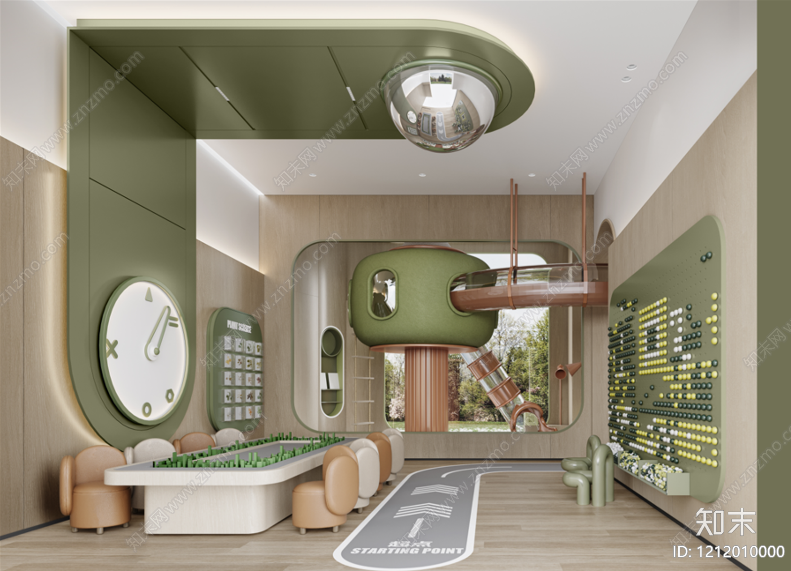 现代轻奢其他工装空间施工图下载【ID:1212010000】