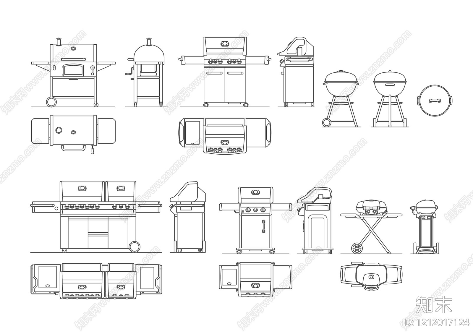 现代五金管件施工图下载【ID:1212017124】