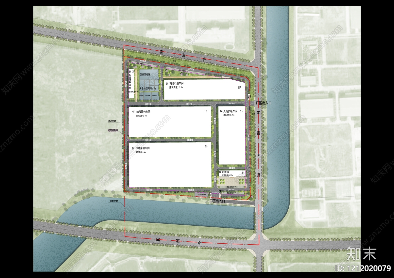 现代厂房施工图下载【ID:1212020079】