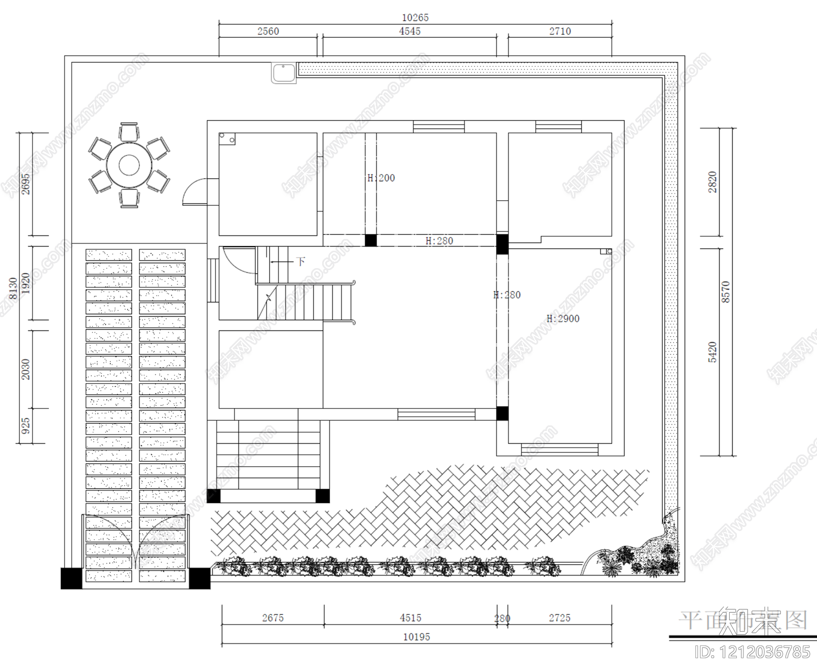 公寓施工图下载【ID:1212036785】