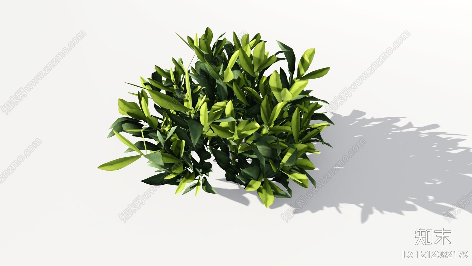 极简主义灌木SU模型下载【ID:1212082179】