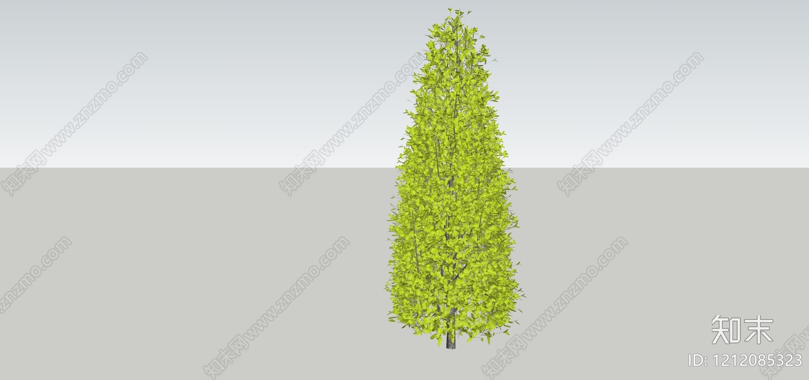 现代简约灌木SU模型下载【ID:1212085323】