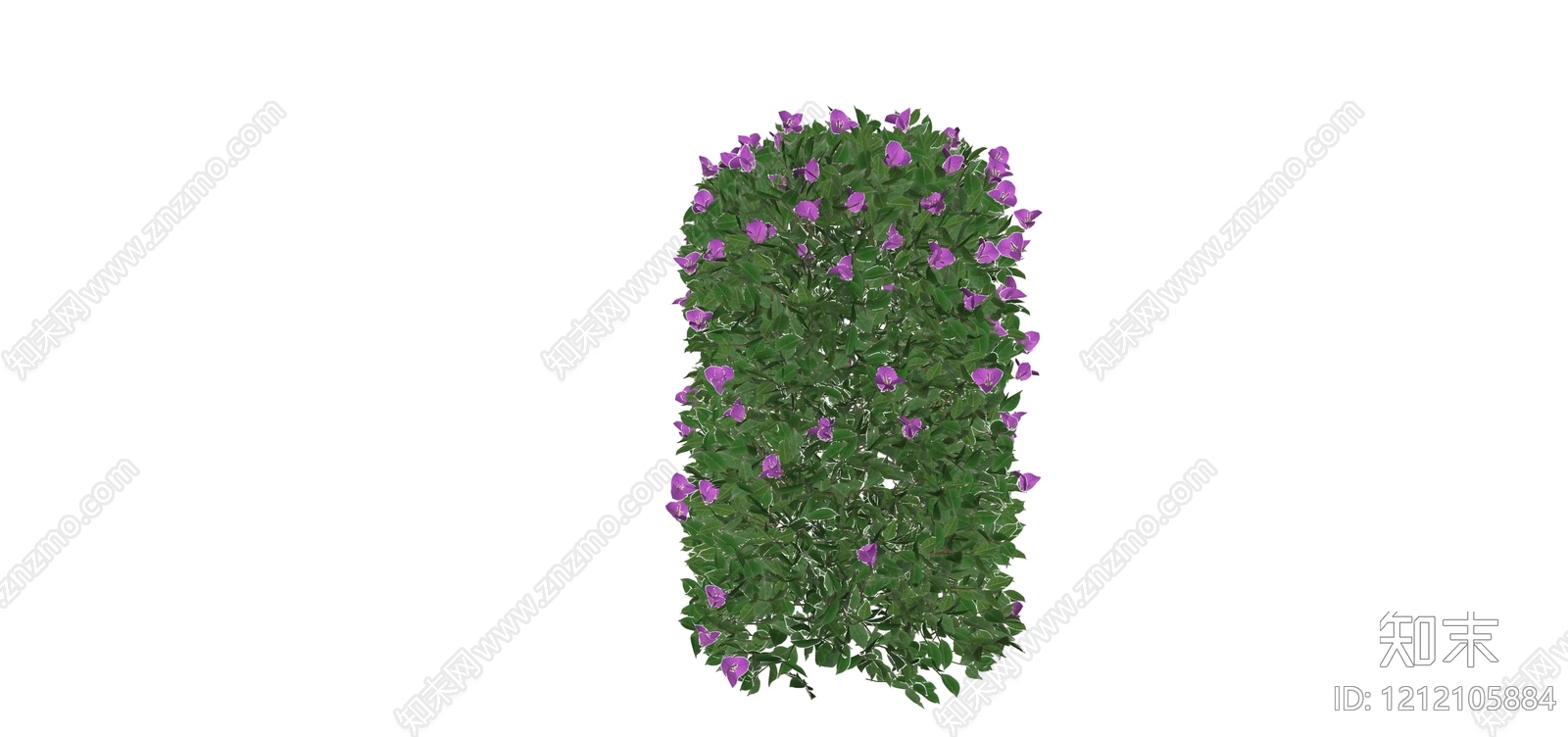 现代简约灌木SU模型下载【ID:1212105884】