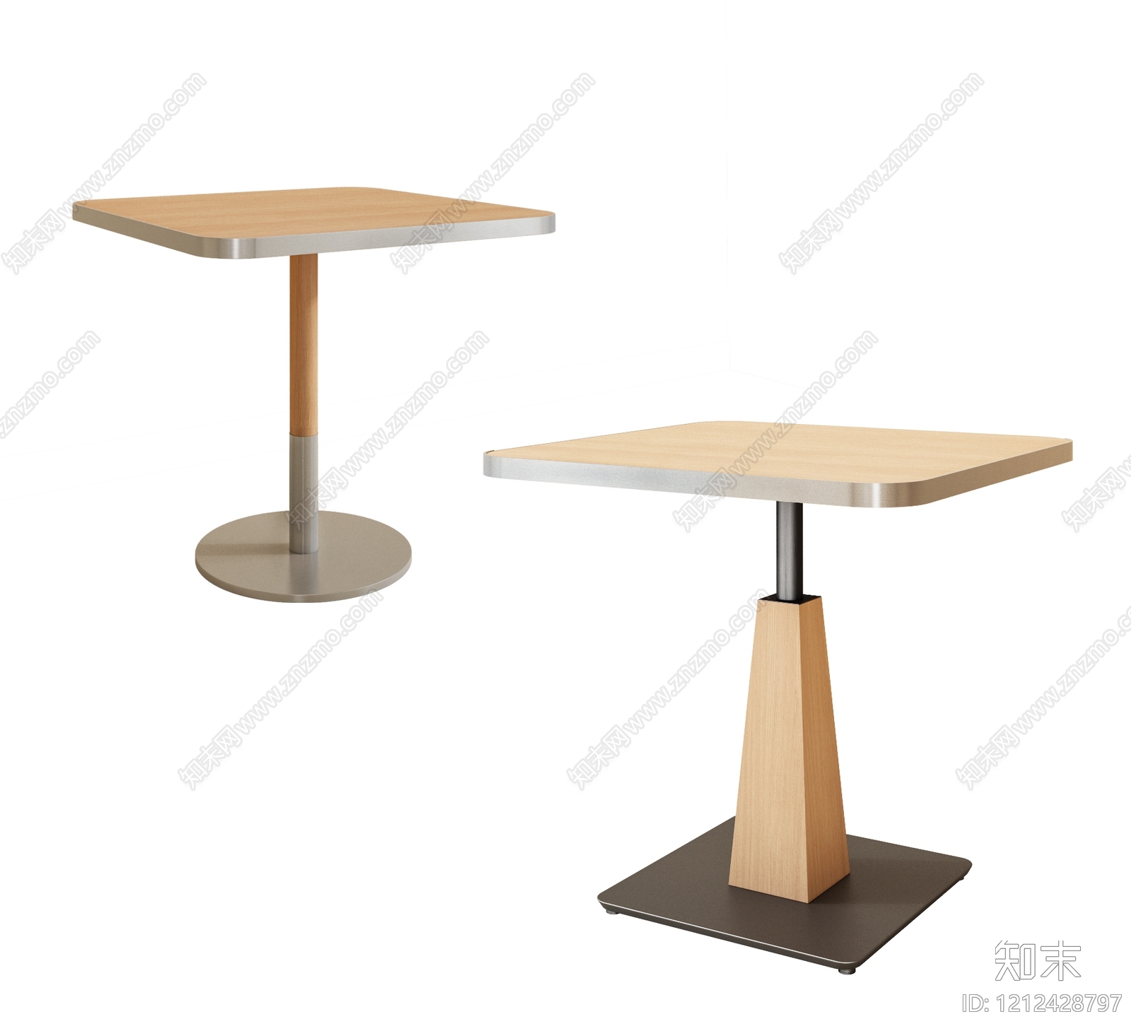 现代简约边几3D模型下载【ID:1212428797】