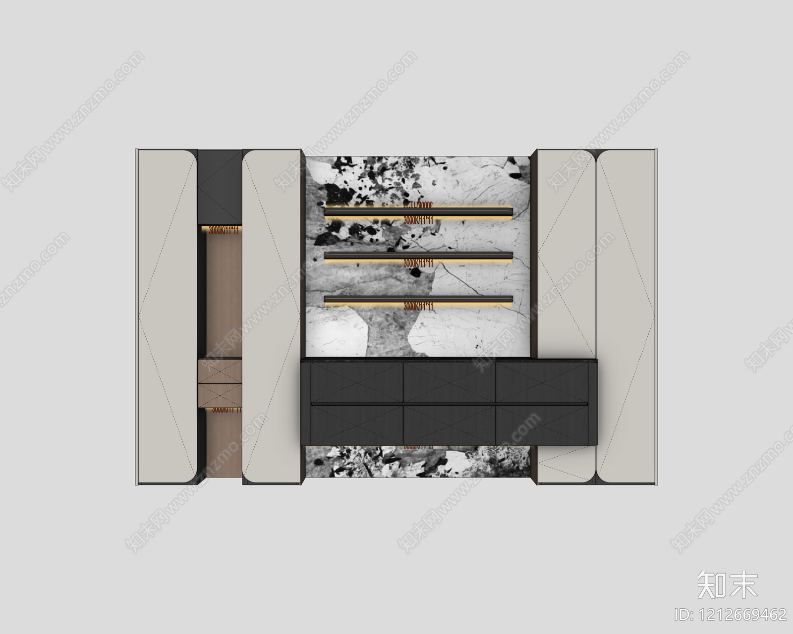 意式极简家具展厅SU模型下载【ID:1212669462】