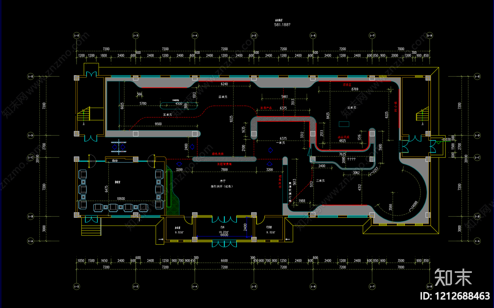 工装平面图施工图下载【ID:1212688463】