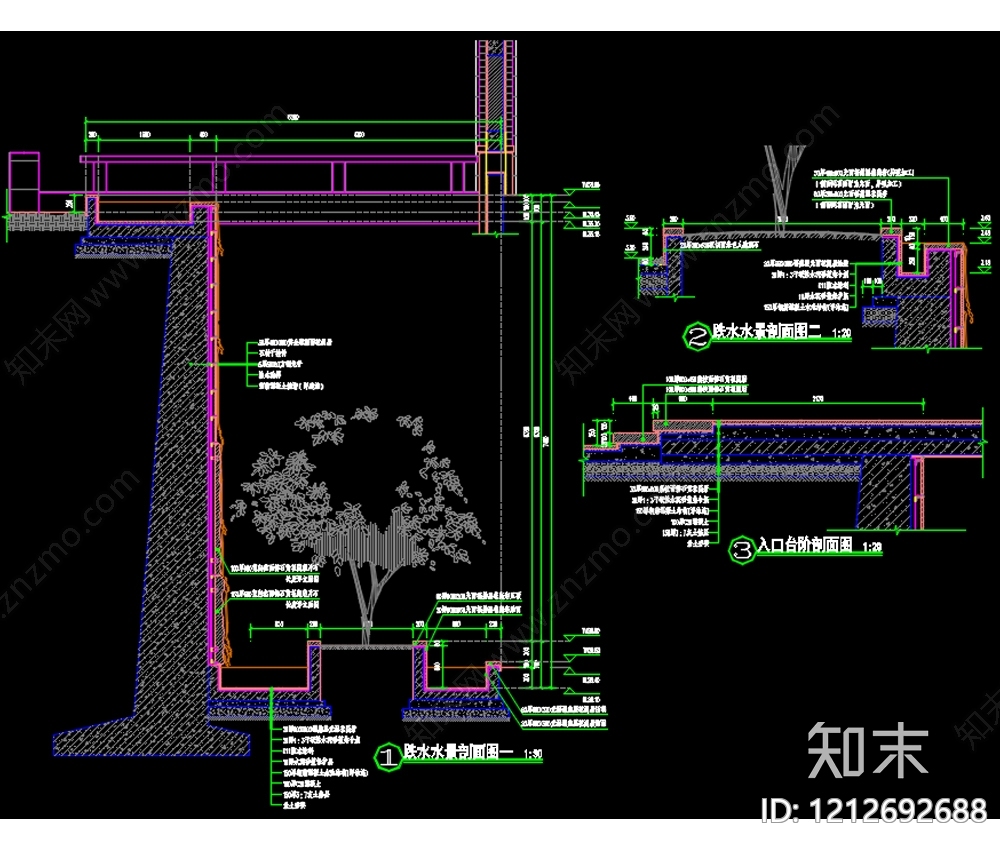 入户门cad施工图下载【ID:1212692688】